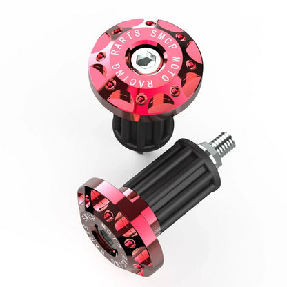 7/8'' Motorcycle Dirt Bike Handlebar Grip End Cap Plug Slider Red
