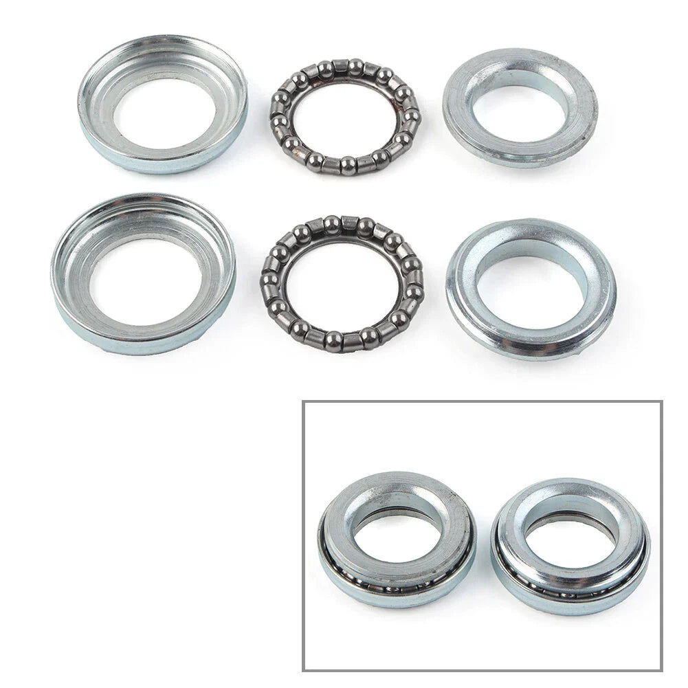 6 Pcs Steering Head Stem Rod Bearings for Honda CRF50 50cc-125cc (2004-2023)