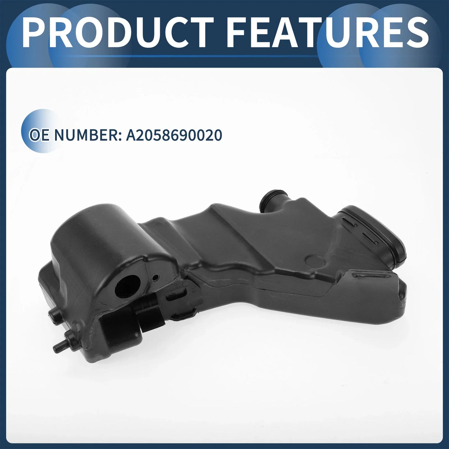 Windshield Washer Reservoir for Mercedes Benz C300 E400 E53 (2015-2023)