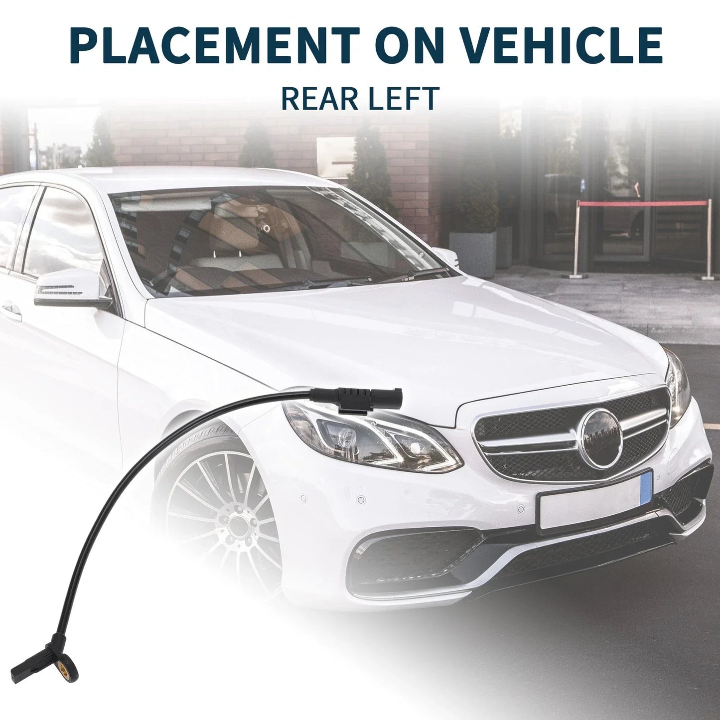 Rear Left ABS Wheel Speed Sensor for Mercedes-Benz GL320 GL350 (2007-2012)