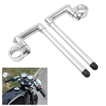 43MM 7/8" Cafe Racer Clip-On Handlebar for Universal Motorcycles