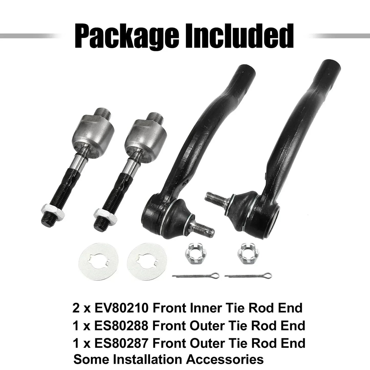 Tie Rod End Link Kit for Honda Accord & Acura TSX (2003-2008)