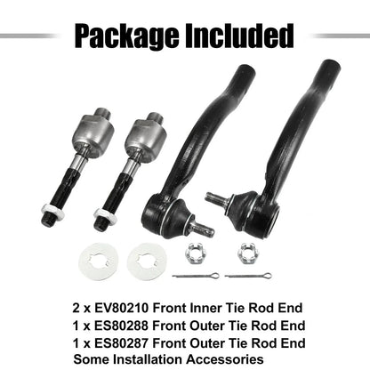 Tie Rod End Link Kit for Honda Accord & Acura TSX (2003-2008)