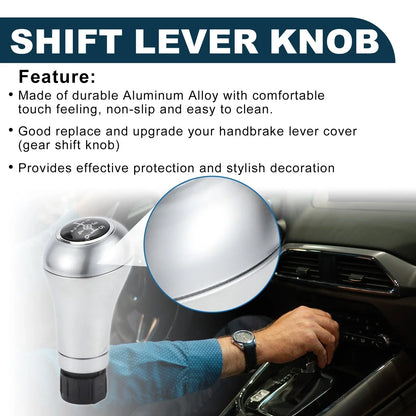 6 Speed Manual Shift Knob for Mercedes-Benz C-Class (2000-2023) Aluminum Alloy