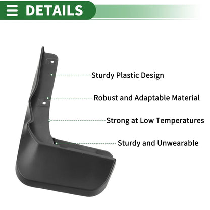 Mud Flaps Splash Guards Front & Rear for Lexus RX
