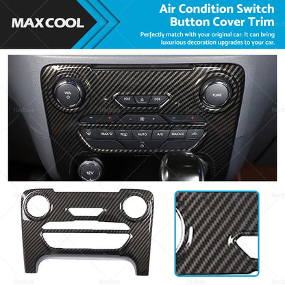 Air Condition Switch Button Cover Trim for Ford Ranger (2015-2021)