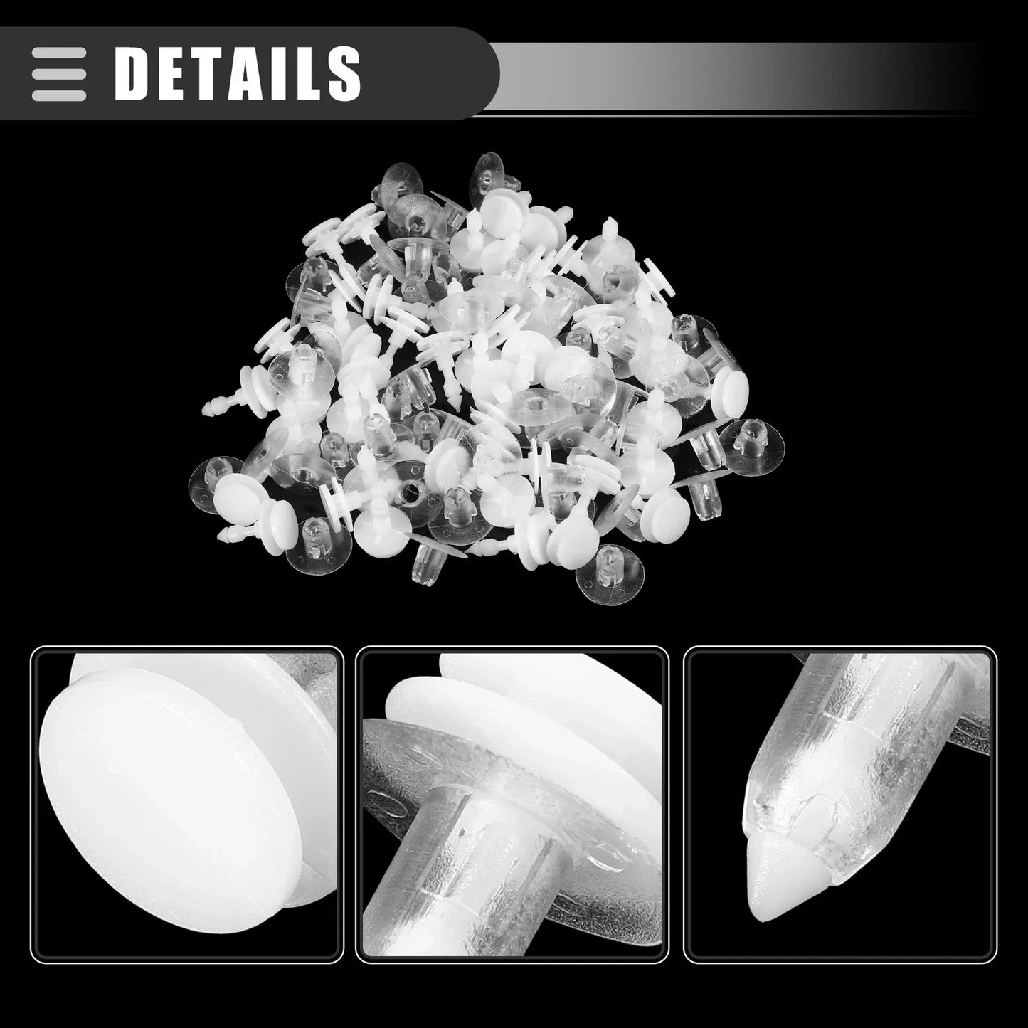 50 x Car Door Trim Panel Push Clips for Dodge