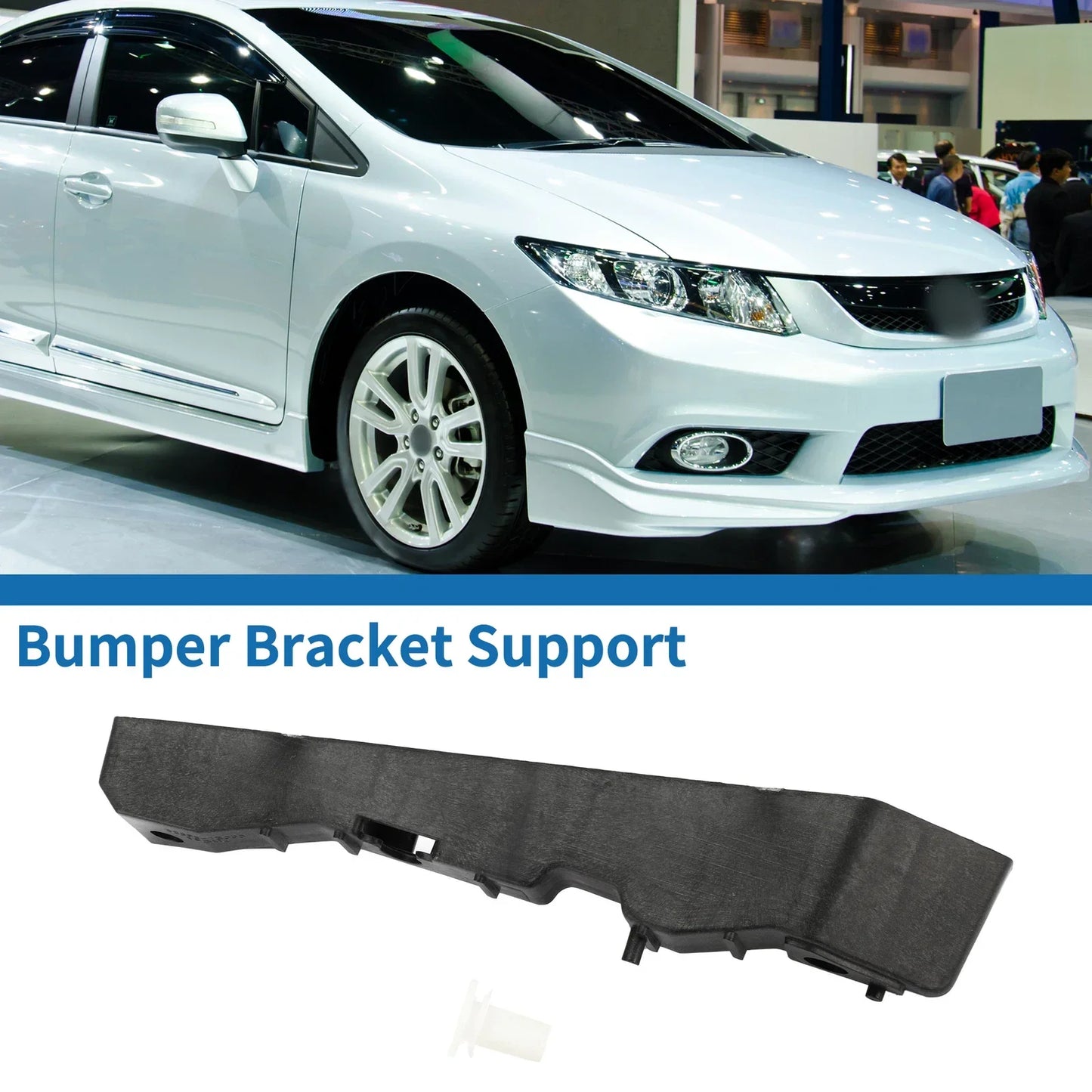 Left Front Bumper Retainer Bracket for Hyundai Accent (2006-2011)