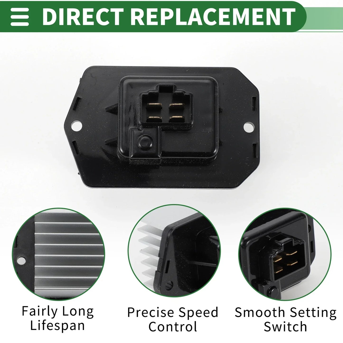 HVAC Blower Motor Resistor for Honda CR-V, Honda Civic (2002-2006)
