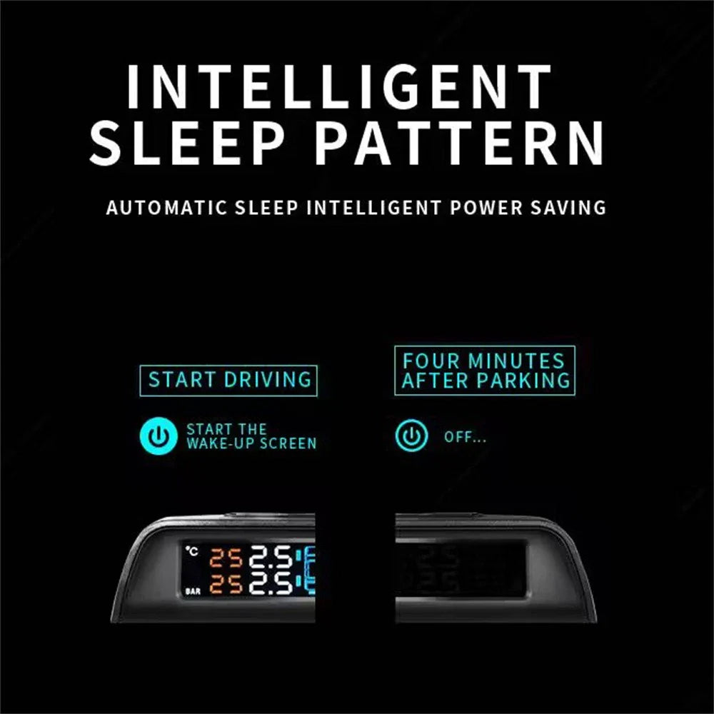 TPMS Tire Pressure Monitoring System for RV Trailer Repeater