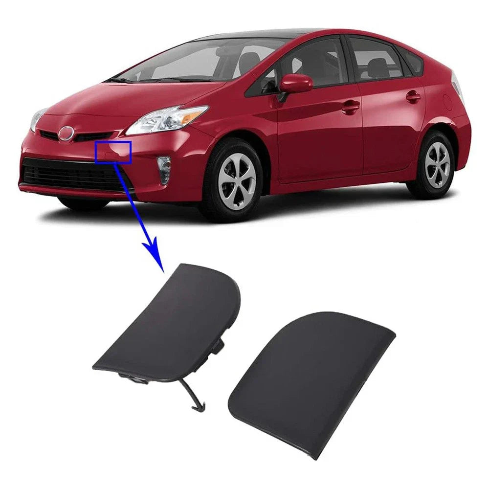 Front Bumper Tow Eye Hook Covers for Toyota Prius (2012-2015)