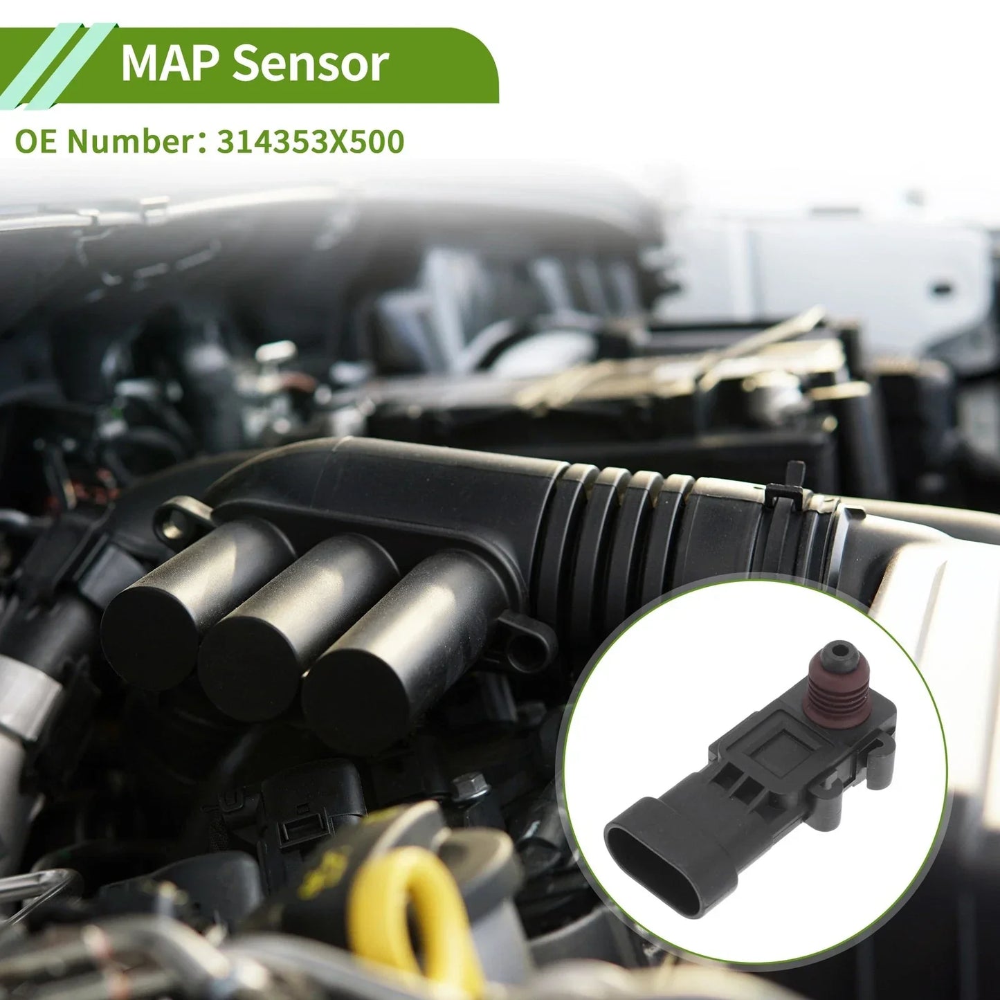 MAP Sensor for Hyundai Elantra 2011-2016 (2 x)