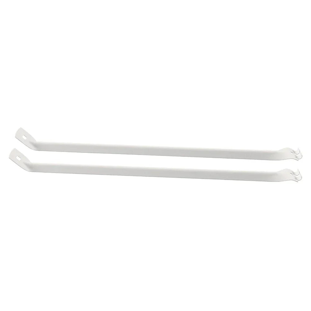 12-Inch White Metal Support Brackets for Closet Shelf