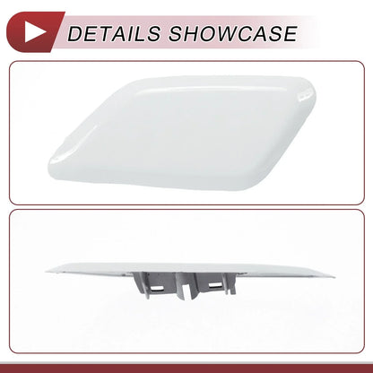 Front Left Washer Nozzle Cover for Honda Odyssey (2009-2014) - White 1 x Cap