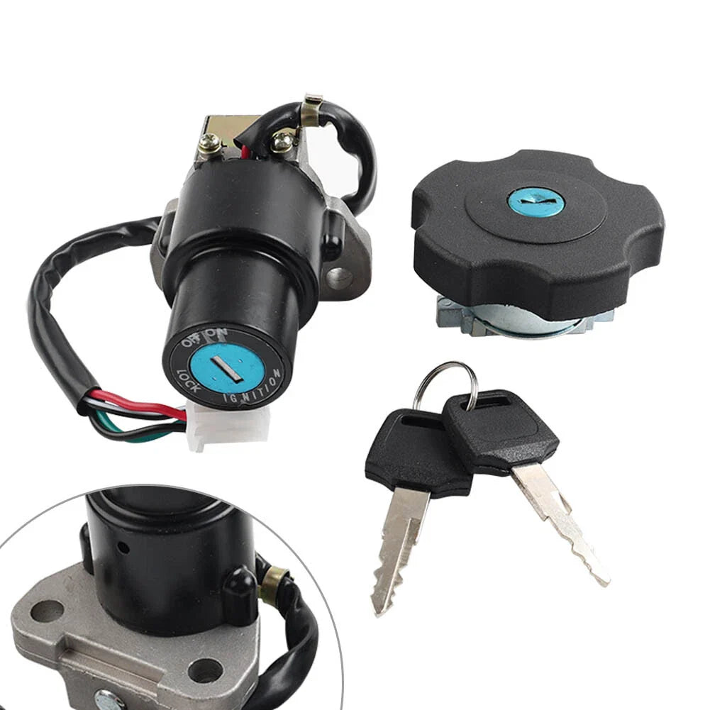 Ignition Switch Lock Set & Fuel Cap for Lexmoto Adrenaline & Sinnis Apache