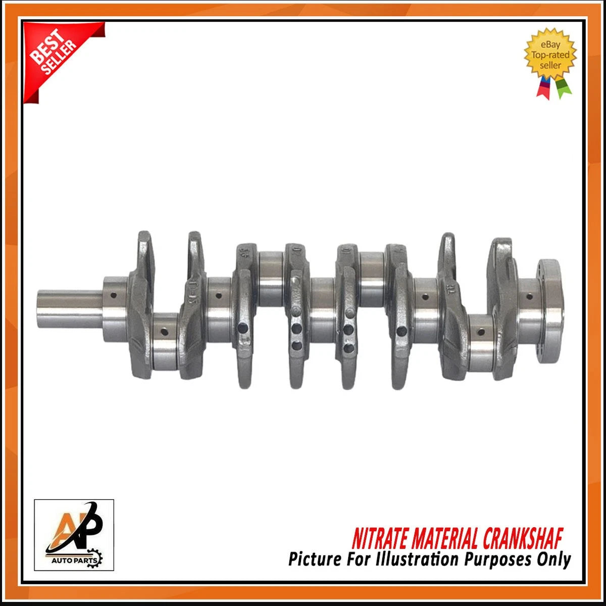 Crankshaft Replacement for Mitsubishi L200 Pajero Sport 2.4 Diesel () (2000–2019)