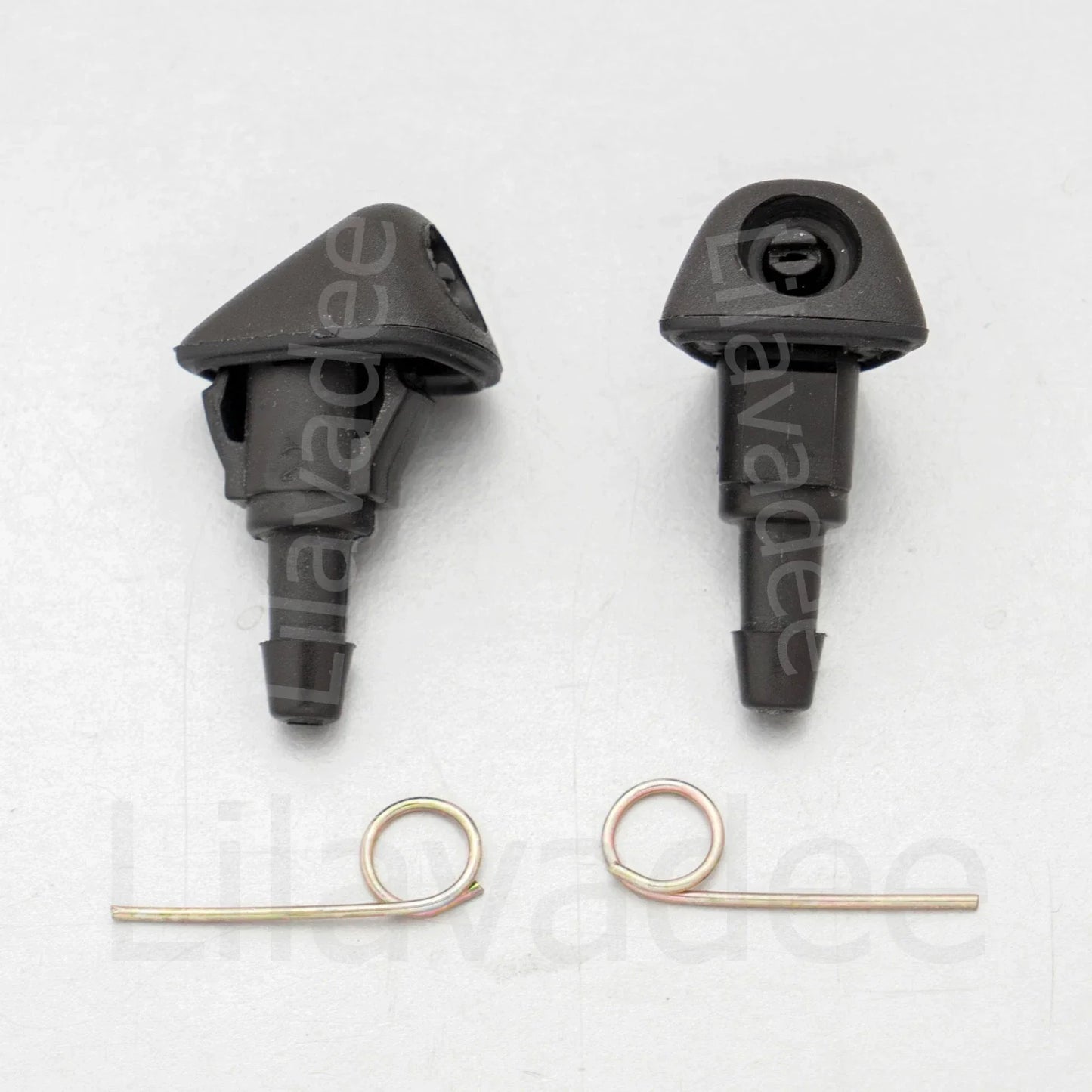 2 x Windshield Washer Nozzle Jets for Honda Jazz Fit City (2004-2007)