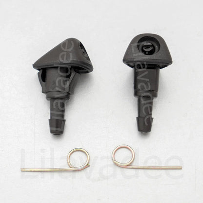 2 x Windshield Washer Nozzle Jets for Honda Jazz Fit City (2004-2007)