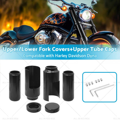Front Fork Covers for Harley Davidson Dyna (2006-2017)