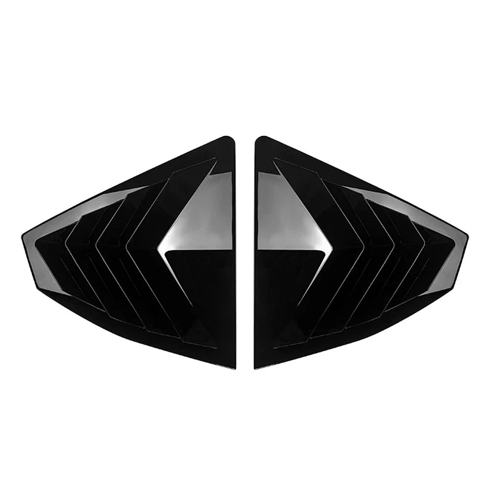 Glossy Black Rear Window Louver Cover Trim for Subaru WRX STI (2022-2025)