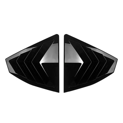 Glossy Black Rear Window Louver Cover Trim for Subaru WRX STI (2022-2025)
