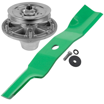 Deck Spindle & Blade Replacement for John Deere F620 F680 F687 ZTrak (48-60) (2010–2018)