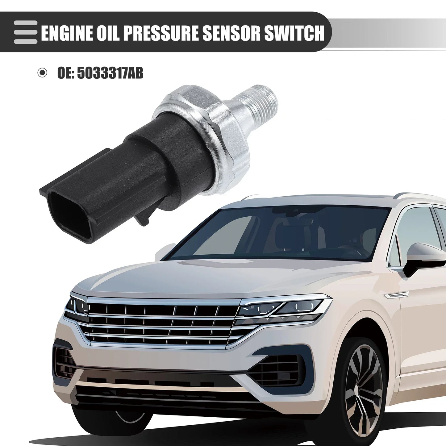 Engine Oil Pressure Sensor for Dodge Journey, Jeep Compass (2007-2017)