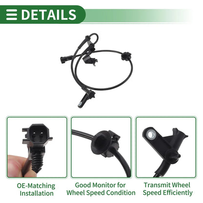 ABS Wheel Speed Sensor for Dodge Caravan Front Right (2011-2020)
