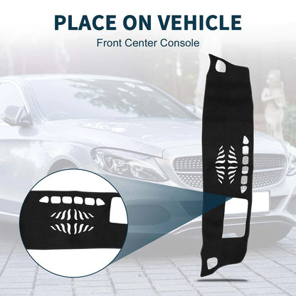 Dashboard Cover Mat for Mercedes-Benz GLB X247 Class (2020-2022) Black