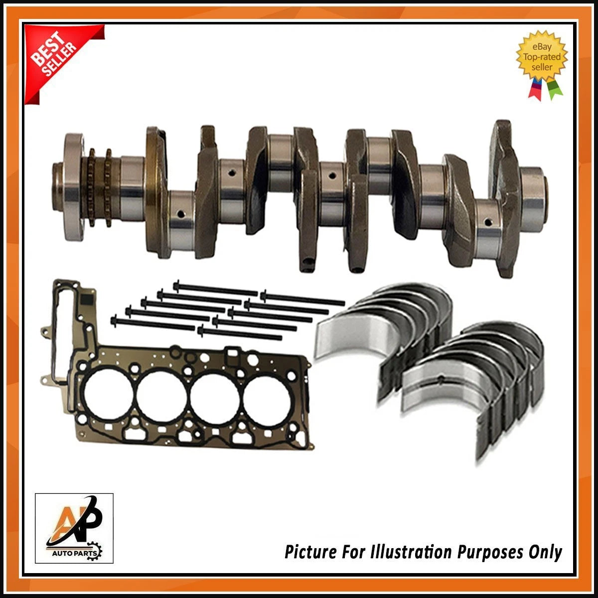 Crankshaft Rebuild Kit for BMW 1 Series E87 E81 E88 N47 (2007–2013)