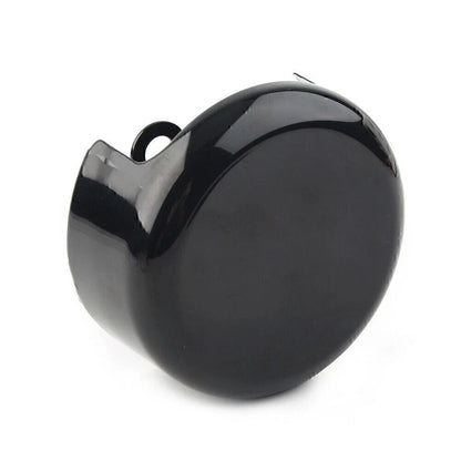 Black Smooth Horn Cover for Harley Softail FLHX FLT FLHT Dyna Bad Boy