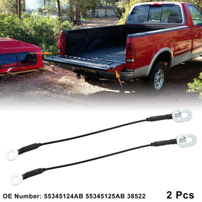 2 x Tailgate Cable Holders for Dodge Ram 1500 2500 (1994-2002)