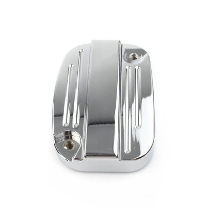 Left Brake Master Cylinder Cover Cap for Harley Touring Street Road Glide V-Rod