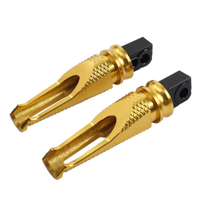 Gold Rear Foot Pegs  Passenger Footrests for Suzuki GSXR600/750/1000