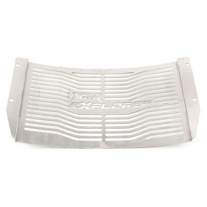 CNC Radiator Guard Protector Silver Grill Cover for TIGER 1200 EXPLORER (2012-2017)