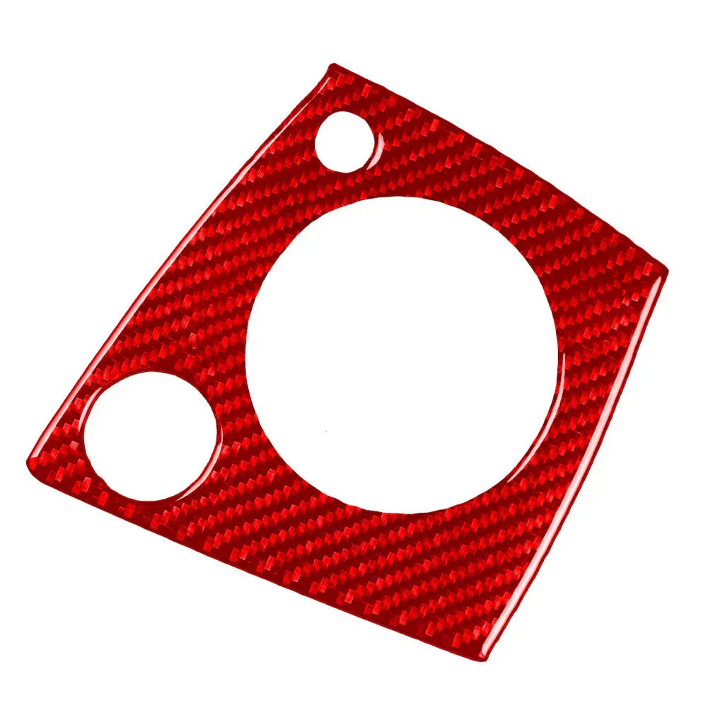 Carbon Fiber Red Gear Shift Panel Cover Trim for Alfa Romeo 159 (2006-2011)