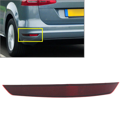 Rear Left Bumper Reflector Taillight Lens for Seat Alhambra (2010-2019)
