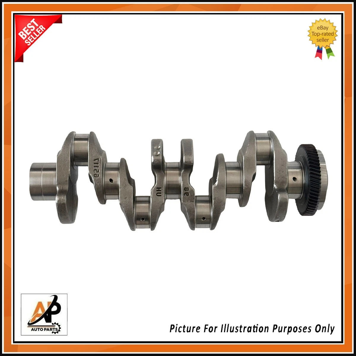 Forged Crankshaft OEM Replacement for Mercedes OM651 2.2 Diesel (2010–2017)