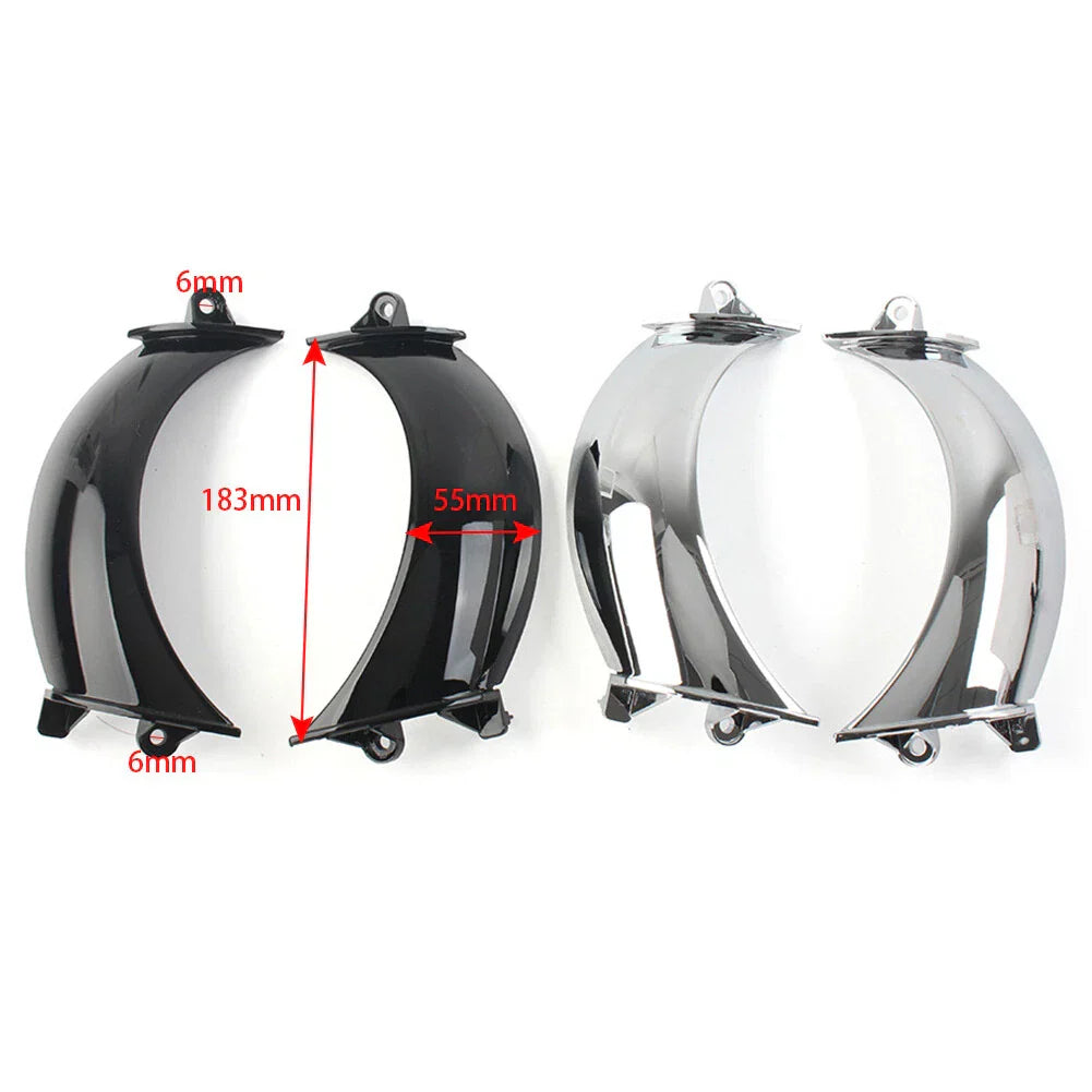 Front Headlight Fairing Vent Block Closure for Harley Road Glide (15-23)