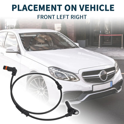 2 x Front Left Right ABS Wheel Speed Sensors for Mercedes-Benz (2012-2018)