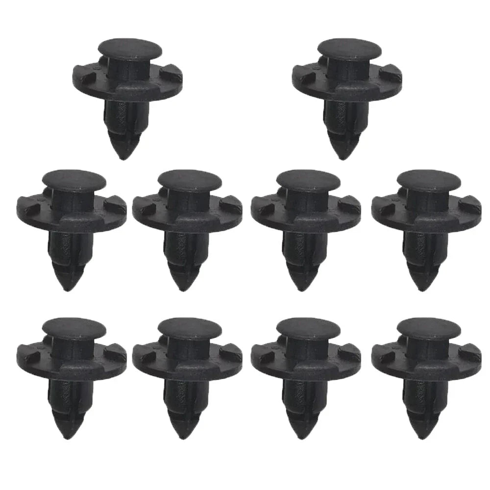 10 x Car Hole Fender Plastic Retaining Clips for Nissan 240SX, 350Z, G35