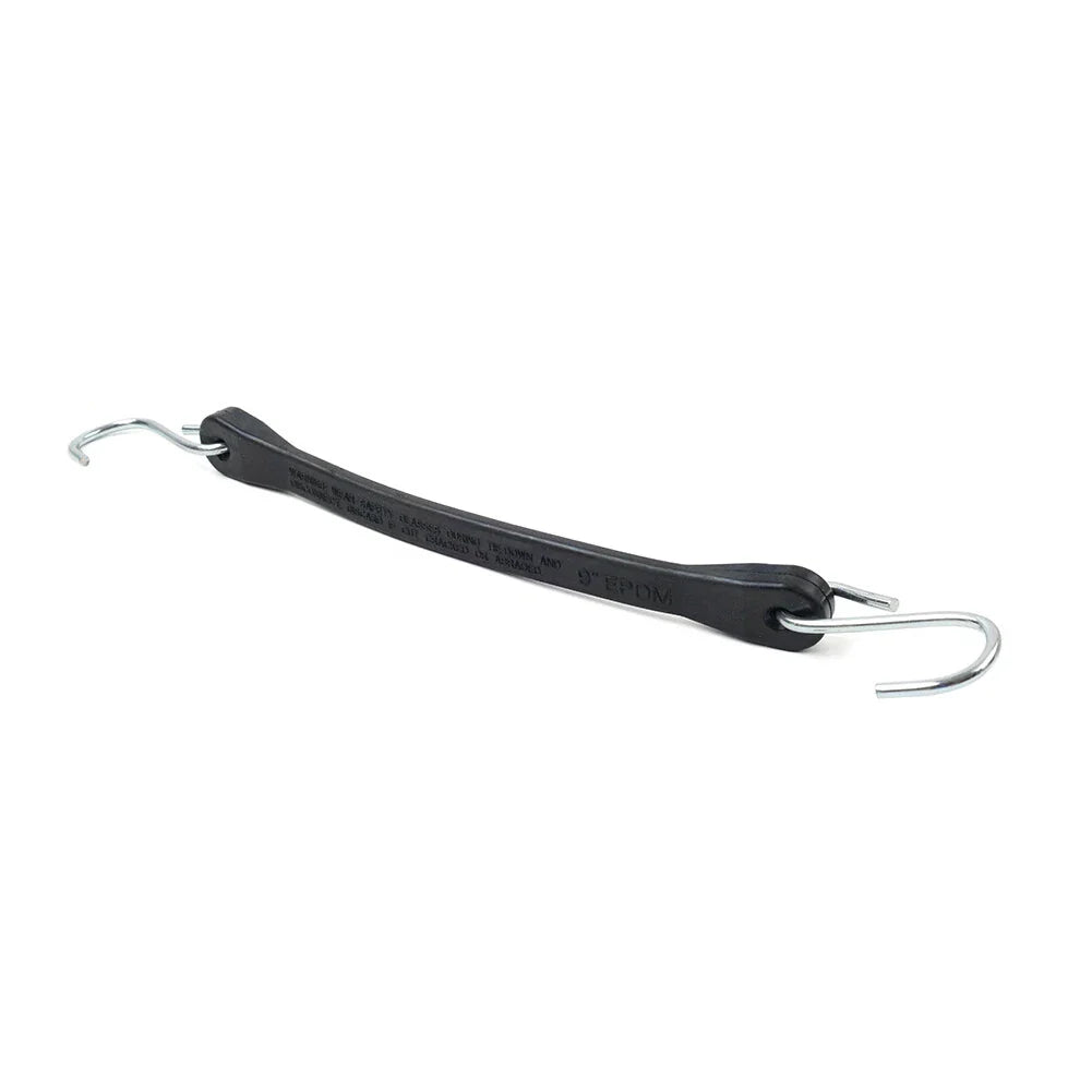 9" Heavy Duty Rubber Tarp Straps  Tie Down Bungee Cords with Hooks