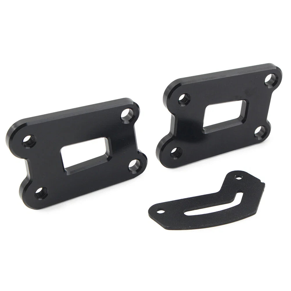 MT09 FZ09 Rear Pedal Lowering Kit & Passenger Footrests (2014-2023)