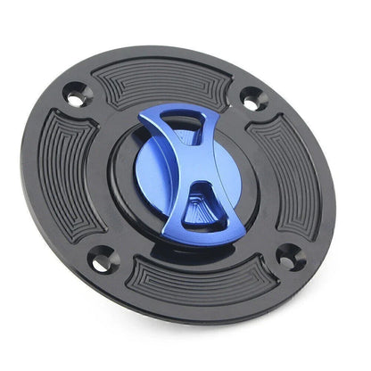 Blue Fuel Gas Tank Cap Cover for Suzuki TL1000S GS500 GSXR600 GSXR750 GSXR1000