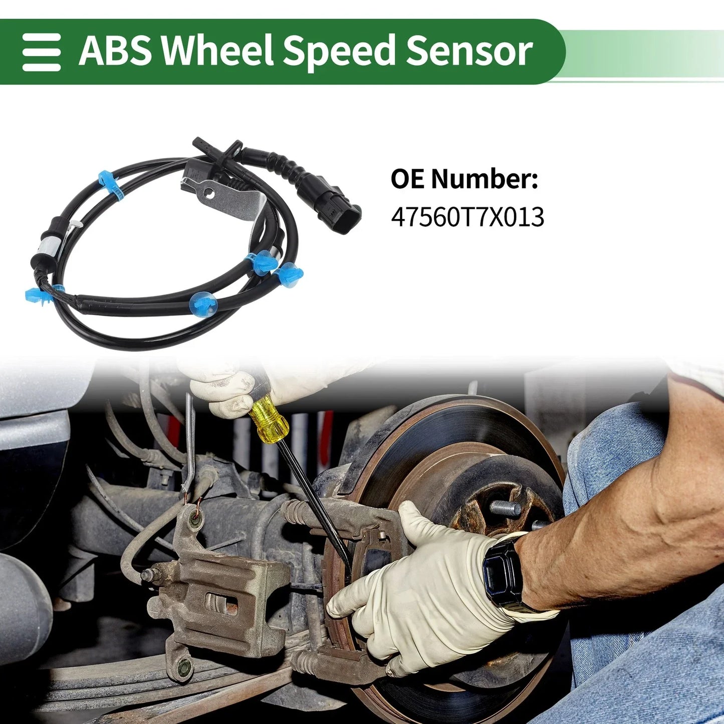 ABS Wheel Speed Sensor for Honda HR-V (2016-2022) - 1 x Sensor