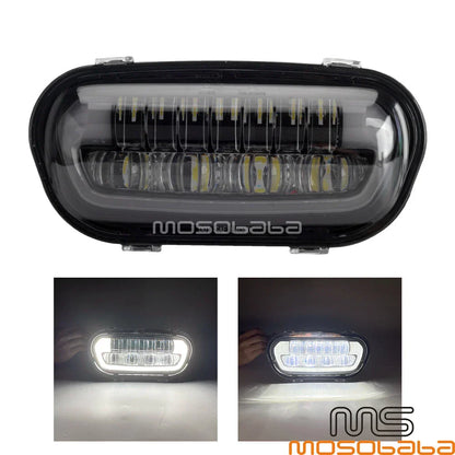 Front Fairing Windshield w/LED Headlight for Harley Softail Fat Bob (2018)