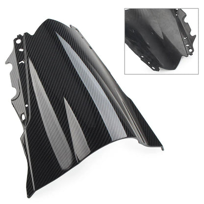 Black Carbon Fiber ABS Windshield for Yamaha YZF-R25 R3 (2014-2018)