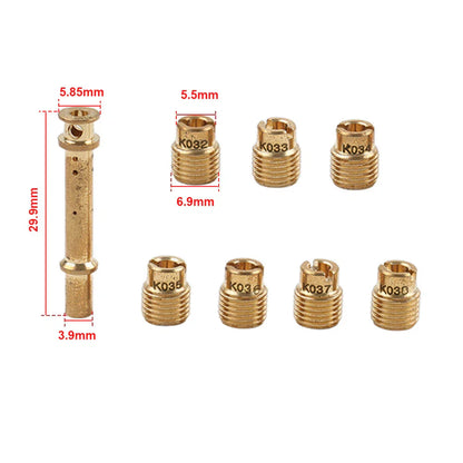 Carburetor Jet Kit for Honda GX140, GX160, GX200