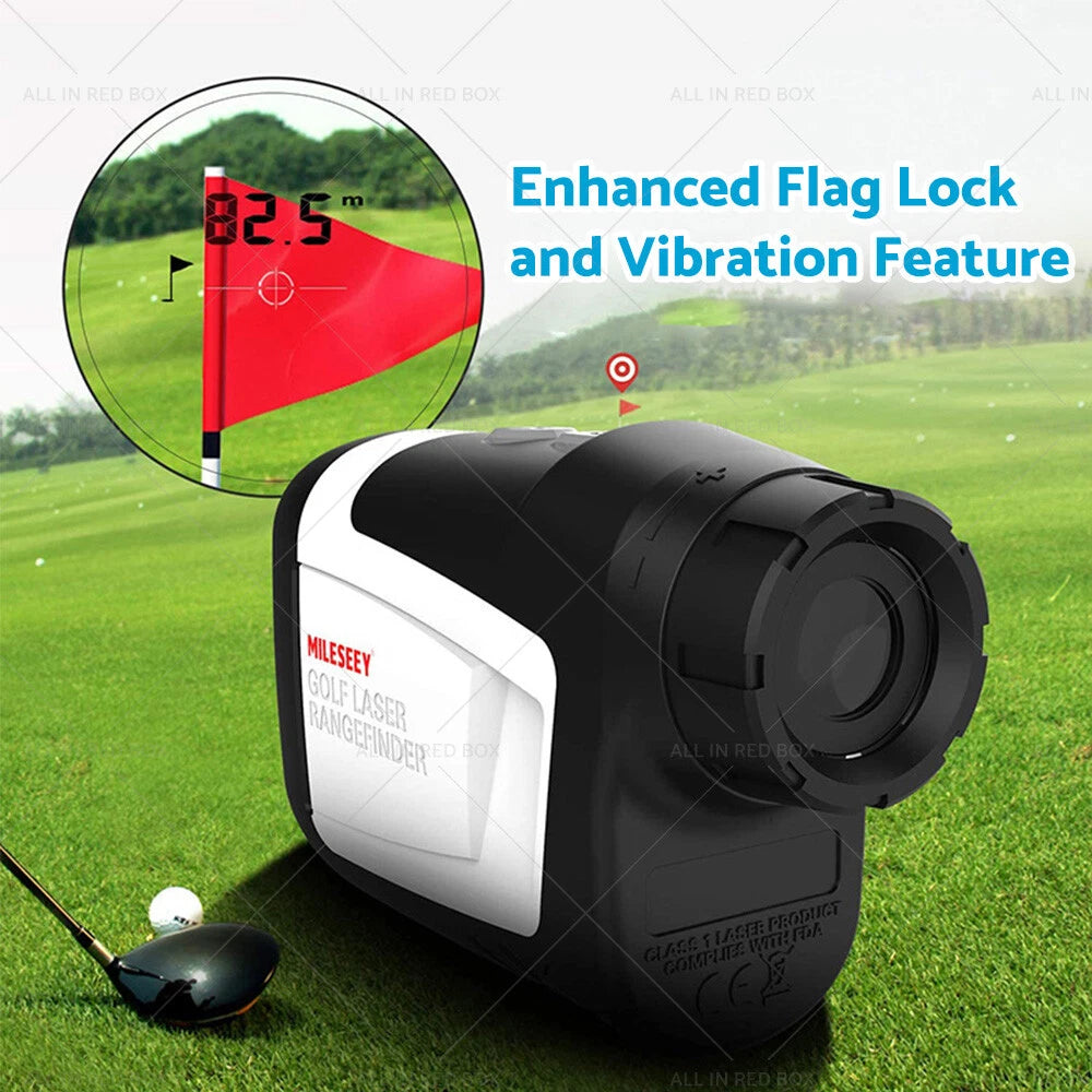 Mileseey 600M Golf Laser Range Finder with Slope & Vibration Lock