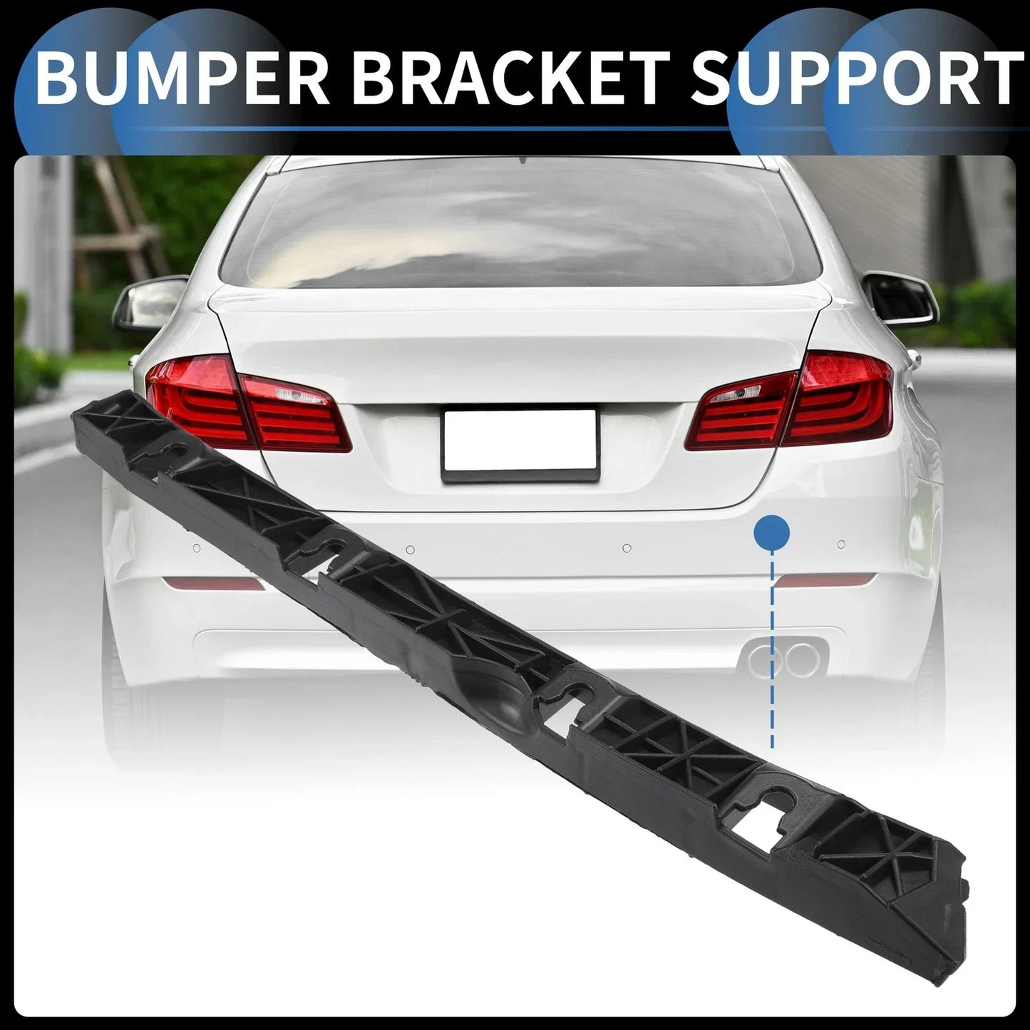 Right Rear Bumper Retainer Bracket for Hyundai Elantra (2021-2023)
